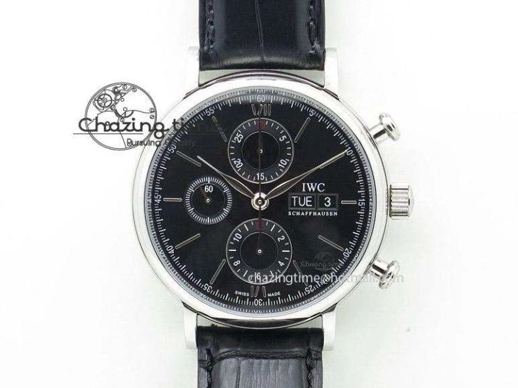 MIROTIME 0512 Youthful Pilot Chrono RG 3878 Gray Dial on Light Brown Leather Strap A 7394